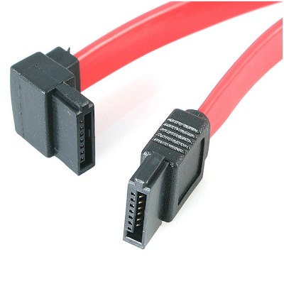 CABLE SATA III DATOS 50cm SIN TRABAS CONECTOR 90 grados CABLE SATA III DATOS 50cm SIN TRABAS CONECTOR 90 grados