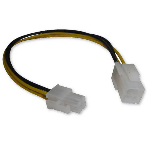 CABLE PARA FUENTE ATX EXTENSION DE 4 PINES 18 cm NISUTA CABLE PARA FUENTE ATX EXTENSION DE 4 PINES 18 cm NISUTA