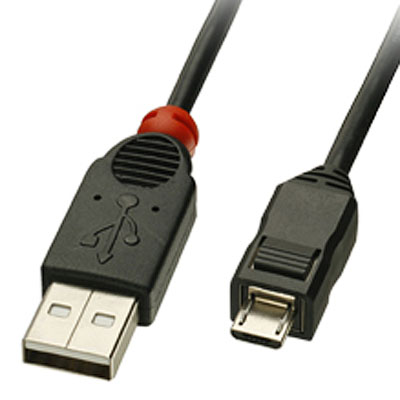 CABLE USB 2.0 A MACHO / MICRO-USB MACHO 1 MTS CARGA RAPIDA NEGRO