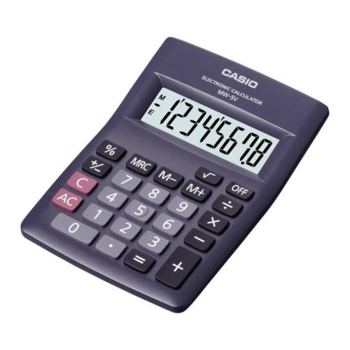 CALCULADORA ESCRITORIO CASIO MW-5V 8 DIGITOS