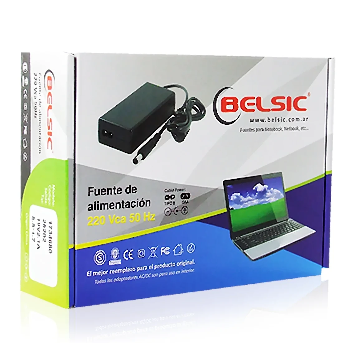 Miniatura 3 de Cargadores Notebooks marca Belsic modelo 24140