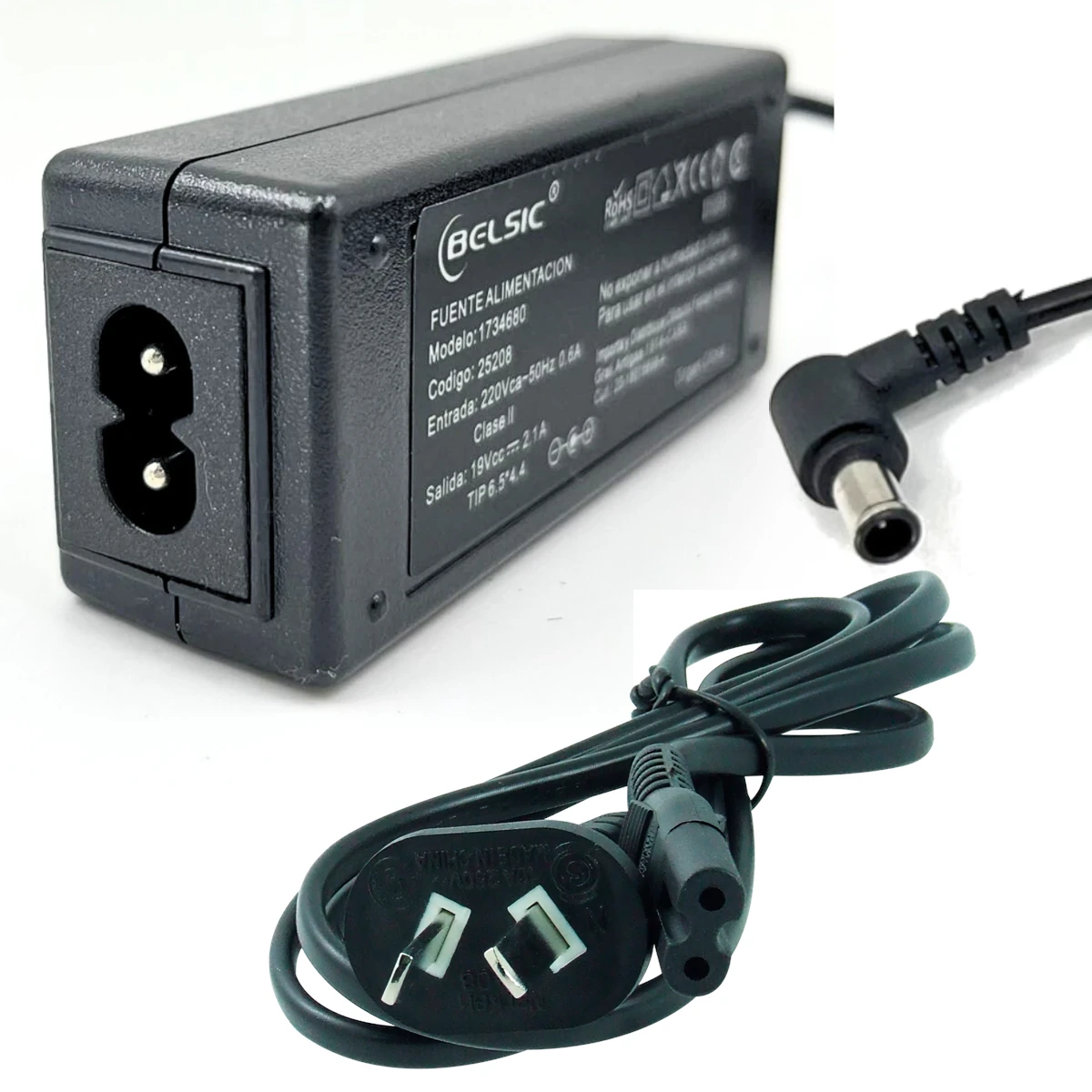 Miniatura 1 de Cargadores Notebooks marca Belsic modelo 25208