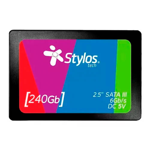 Disco Ssd Estado Solido 240Gb 2,5 Stylos