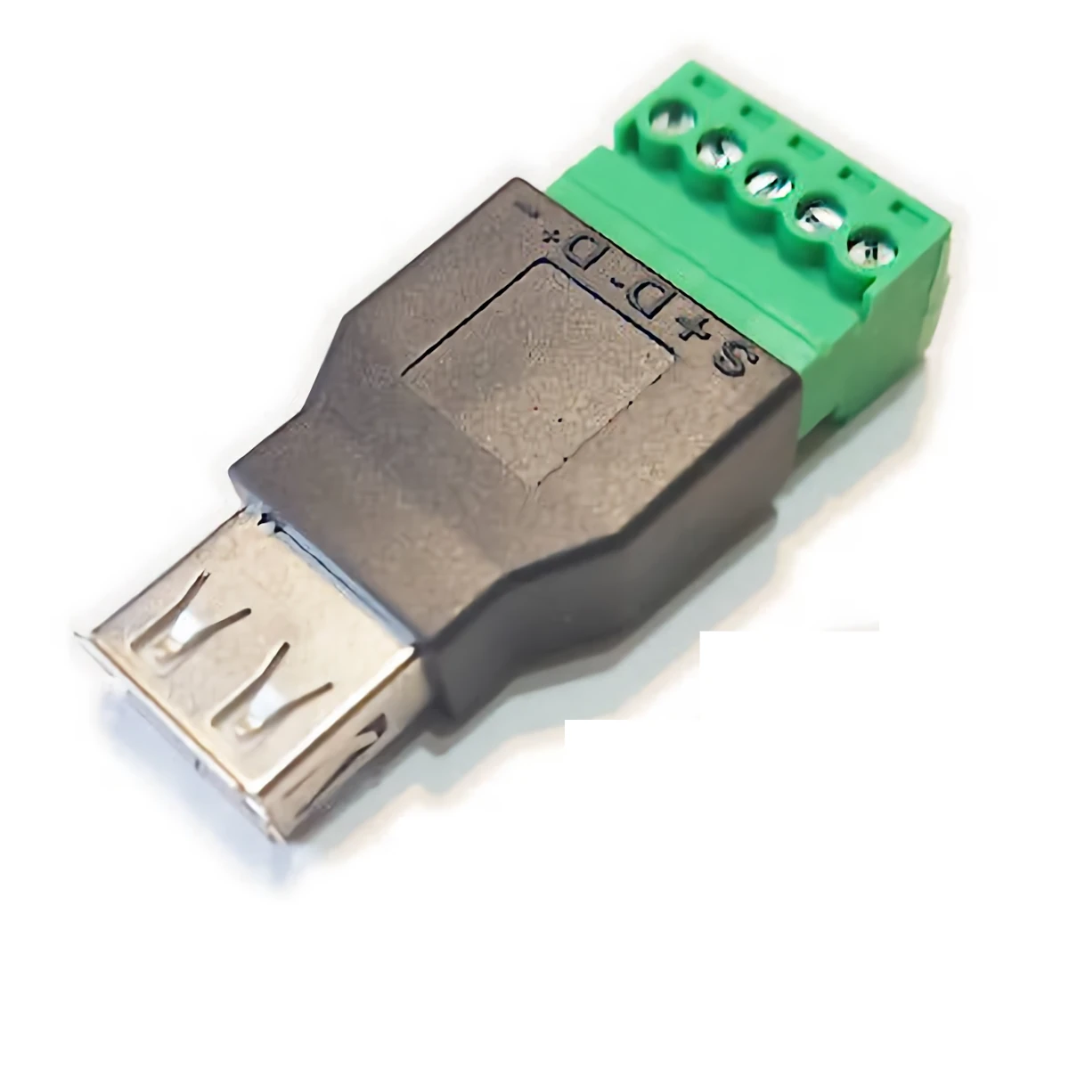 Detalles accesorios de Conector Ficha Usb 2.0 A Hembra A Bornera