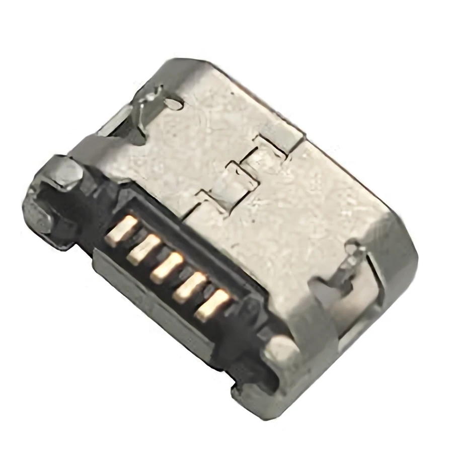 Detalles accesorios de Conector Ficha Micro Usb Hembra 5 Pin Aps-Ue-003