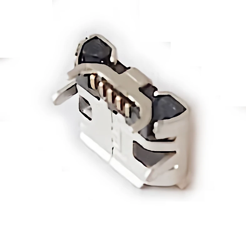 Detalles accesorios de Conector Ficha Micro Usb Hembra 5 Pin Nj-05