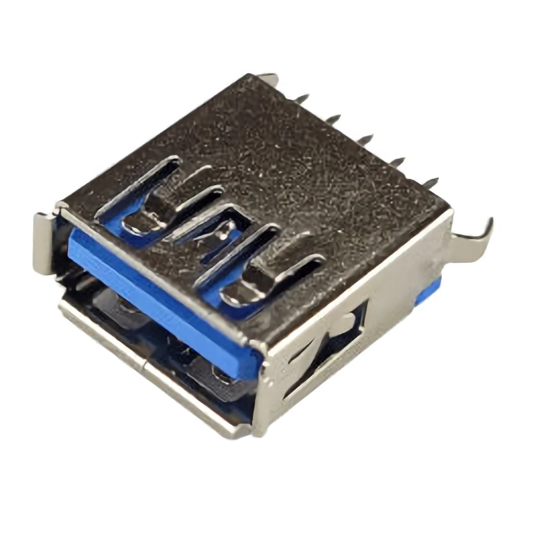 Detalles accesorios de Conector Ficha Usb 3.0 A Hembra A Chasis Recta