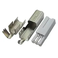 Conector Ficha Usb 2.0 B Macho A Cable Metal Conector Ficha Usb 2.0 B Macho A Cable Metal