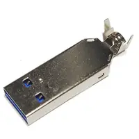 Conector Ficha Usb 3.0 A Macho A Cable Metal Conector Ficha Usb 3.0 A Macho A Cable Metal