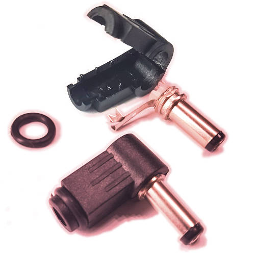 FICHA DC HUECO 5,5 x 2,5 x 14 mm PLUG MACHO 90 GRADOS FICHA DC HUECO 5,5 x 2,5 x 14 mm PLUG MACHO 90 GRADOS