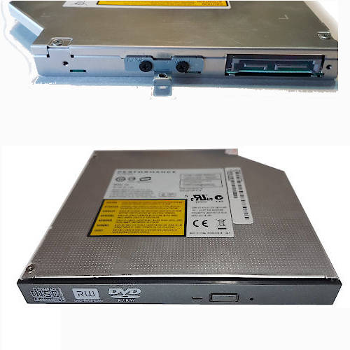 GRABADORA LECTORA DVD INTERNA 12,7mm SATA LITEON DS-8A4S c/ FRENTE RECTO