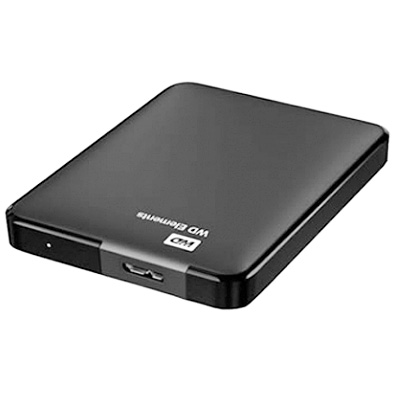 DISCO RIGIDO PORTATIL 1TB WD USB 3.0 ELEMENTS NEGRO