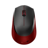 Mouse Inalambrico Genius Nx-8000S Blue Eye Silent Click Rojo/Negro Mouse Inalambrico Genius Nx-8000S Blue Eye Silent Click Rojo/Negro