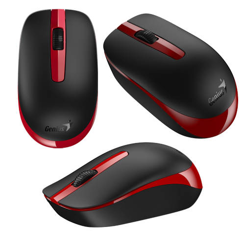 MOUSE INALAMBRICO GENIUS NX-7007 ROJO / NEGRO MOUSE INALAMBRICO GENIUS NX-7007 ROJO / NEGRO