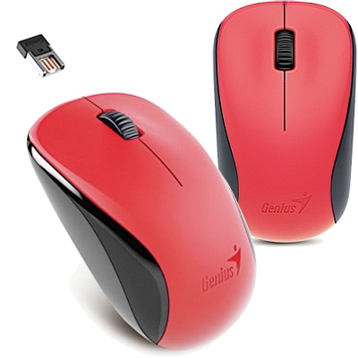 MOUSE INALAMBRICO GENIUS NX-7000 ROJO MOUSE INALAMBRICO GENIUS NX-7000 ROJO