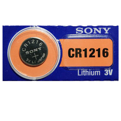 PILA CR1216 SONY LITIO 3V BLISTER x1 VENCIMIENTO 2027