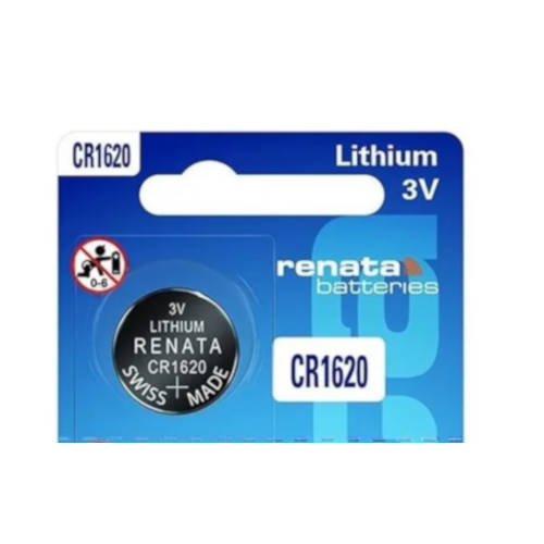 PILA CR1620 RENATA LITIO 3V BLISTER x1 VENCIMIENTO 09/2027