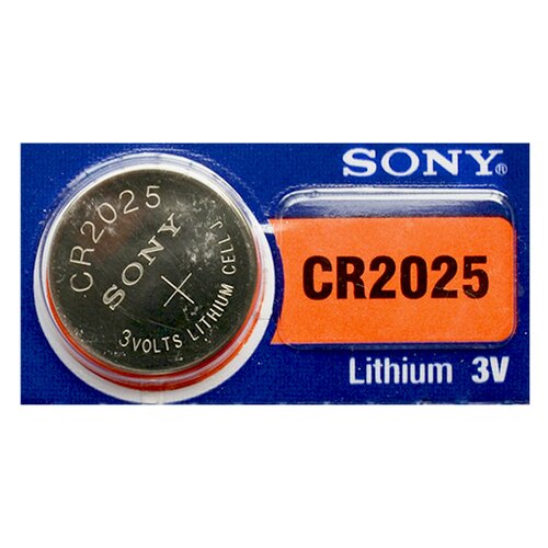 PILA CR2025 SONY LITIO 3V BLISTER x1 VENCIMIENTO 2028