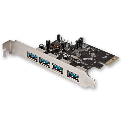 PLACA PCI-E 4 PUERTOS USB 3,0 NOGANET USB-304 