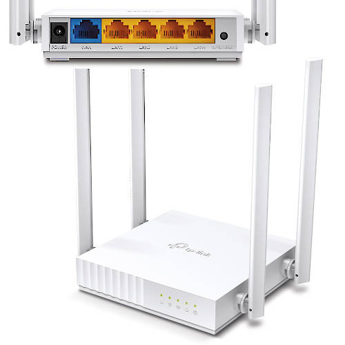 Router Wifi 733Mbps 4Pto 4Ant Tp-Link Archer-C24 Doble Banda Router Wifi 733Mbps 4Pto 4Ant Tp-Link Archer-C24 Doble Banda