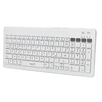 Teclado Nisuta Inalambrico + Bluetooth Compacto Espanol Blanco Recargable Teclado Nisuta Inalambrico + Bluetooth Compacto Espanol Blanco Recargable